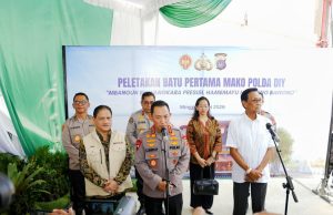 Peletakan Batu Pertama Pembangunan Mapolda DIY, Kapolri Ungkap Kedepankan 4 Konsep Smart City
