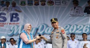 Kapolda Banten Hadiri May Day 2026, Tegaskan Pentingnya Sinergi untuk Stabilitas dan Kesejahteraan Buruh