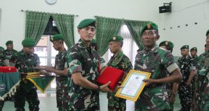Kodim 0723/Klaten Gelar Wisuda Purna Tugas dan Sertijab, 11 Prajurit Resmi Dilepas