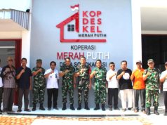 Dandim 0723/Klaten Dampingi Aster Kasdam IV/Diponegoro Tinjau KDKMP Di Wilayah Klaten
