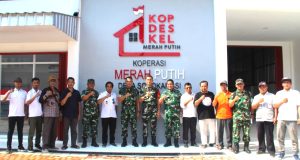 Dandim 0723/Klaten Dampingi Aster Kasdam IV/Diponegoro Tinjau KDKMP Di Wilayah Klaten