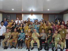 Wakili Danramil Wedi, Babinsa Hadiri Penilaian Lomba Kampung KB Tingkat Provinsi Jawa Tengah 2026 Di Desa Pesu