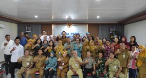 Wakili Danramil Wedi, Babinsa Hadiri Penilaian Lomba Kampung KB Tingkat Provinsi Jawa Tengah 2026 Di Desa Pesu