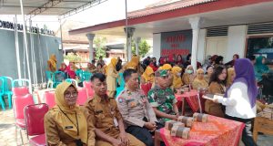 Babinsa Koramil 11/Karangnongko Hadiri Launching Desa Pilot Project Posyandu 6 SPM