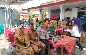 Babinsa Koramil 11/Karangnongko Hadiri Launching Desa Pilot Project Posyandu 6 SPM