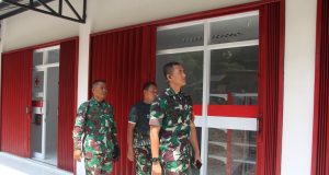 Dandim 0723/Klaten Tinjau KDKMP Di Delanggu, Pastikan Pembangunan Rampung 100 Persen