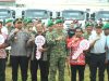 Kodim Klaten Bersama Forkopimda Serahkan 90 Truk Dan 180 Kendaraan Roda Tiga, Perkuat Koperasi Desa Merah Putih Di Klaten