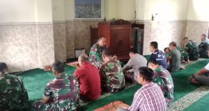 Prajurit dan ASN Kodim 0723/Klaten Gelar Doa Bersama Keselamatan Prajurit TNI AD Dan Bangsa