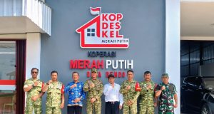 Wapang TNI Beri Arahan Percepatan KDKMP, Dandim Klaten Ikuti Vicon Di Desa Bendo