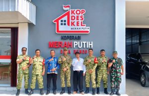 Wapang TNI Beri Arahan Percepatan KDKMP, Dandim Klaten Ikuti Vicon Di Desa Bendo