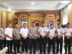 Sinergitas Diperkuat Kalapas Klaten Beserta Jajaran Gelar Silahturahmi Dan Audiensi Dengan Kapolres Klaten