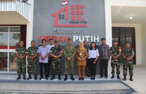 Kunjungi KDKMP Barenglor, Dandim 0723/Klaten Ikuti Vicon Bersama Wapang TNI