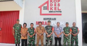 Dandim 0723/Klaten Tinjau KDKMP Ngrundul Dan Ikuti Video Conference Bersama Wapang TNI