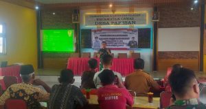 Melalui KBMKB, TNI Perkuat Karakter Kebangsaan Dan Persatuan Masyarakat Desa Pakisan