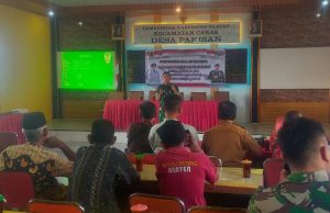 Melalui KBMKB, TNI Perkuat Karakter Kebangsaan Dan Persatuan Masyarakat Desa Pakisan