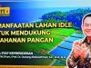Perkuat Ketahanan Pangan : Lapas Klaten Ikuti Penguatan Program Pemanfaatan Lahan Idle untuk Ketahanan Pangan