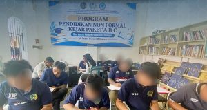 Tingkatkan Kualitas Pendidikan Warga Binaan , Lapas Klaten Gelar Pendidikan Informal Kejar Paket A,B dan C